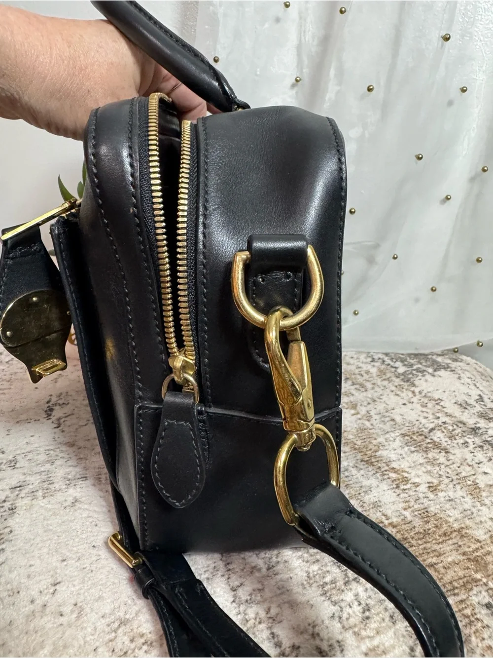 Polo by Ralph Lauren collection Ricky Black camera bag
